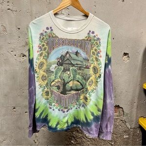 Grateful Dead Vintage Terrapin Station Turtle Long Sleeve Tee Liquid Blue 1998 L